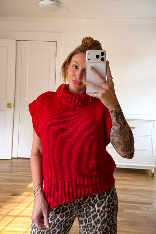 Candy Red Sweater