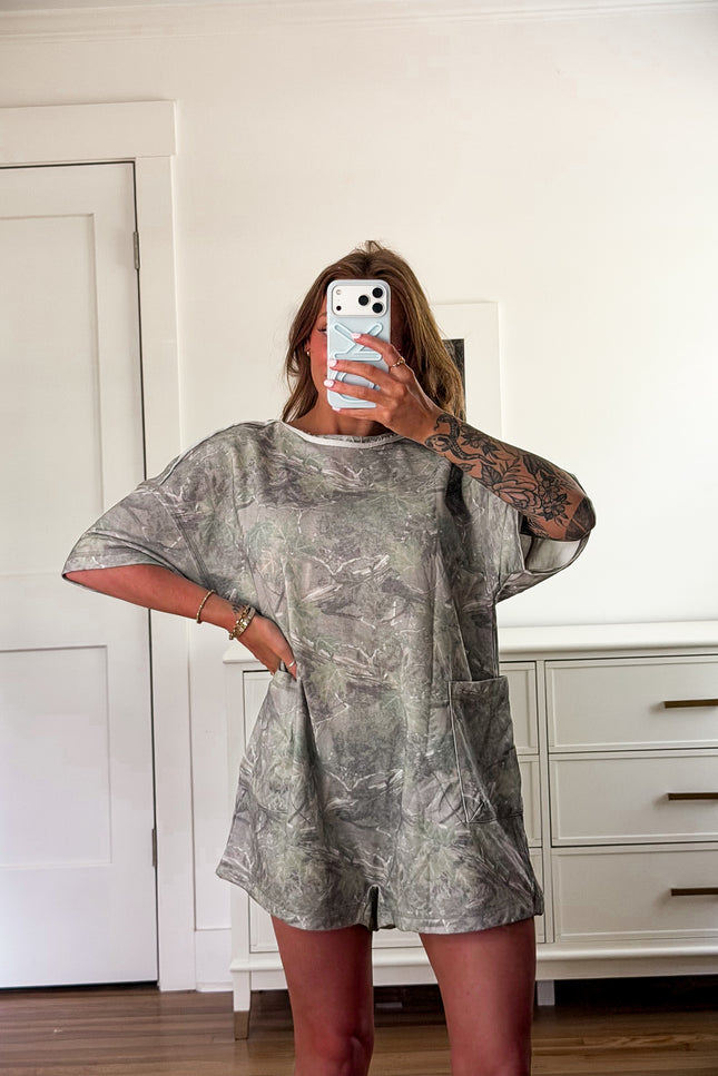 Camo Romper