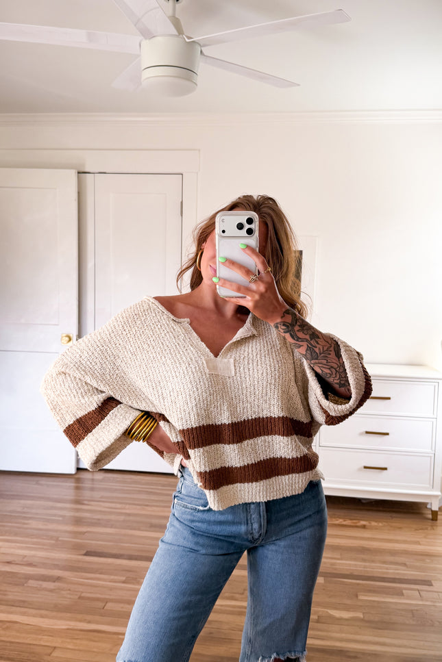 Maple Stripe Sweater