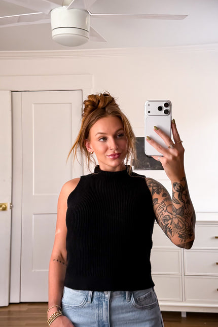 Midnight Turtleneck Sweater