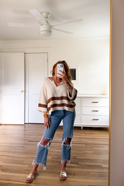 Maple Stripe Sweater