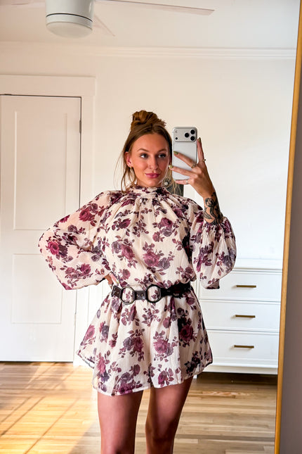 Rosy Daydream Romper