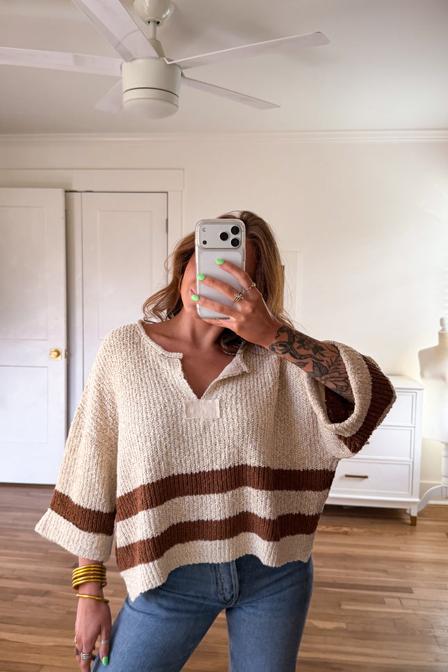 Maple Stripe Sweater