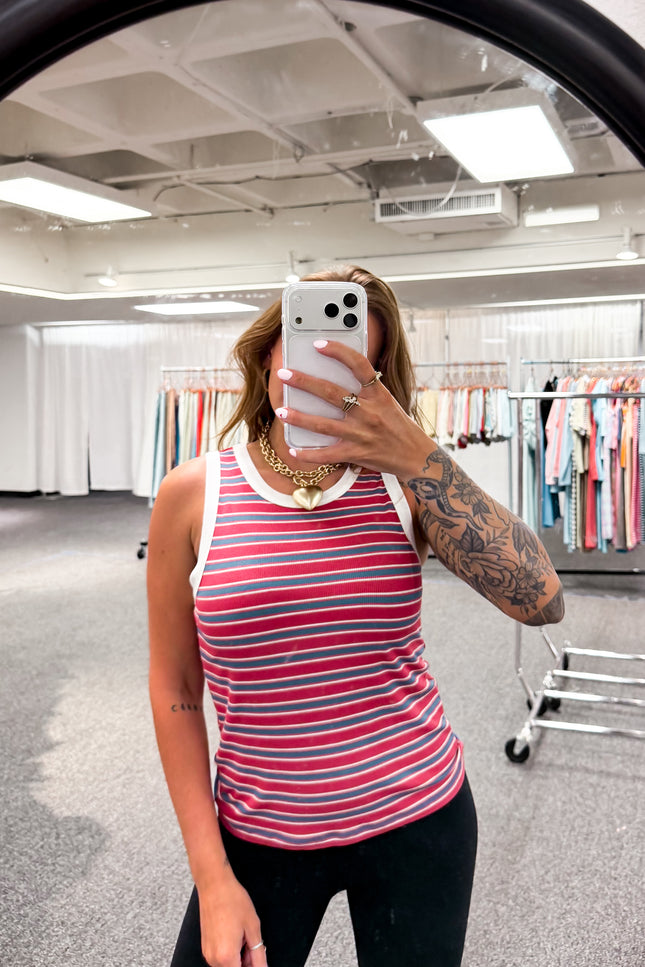 Berry Vintage Tank